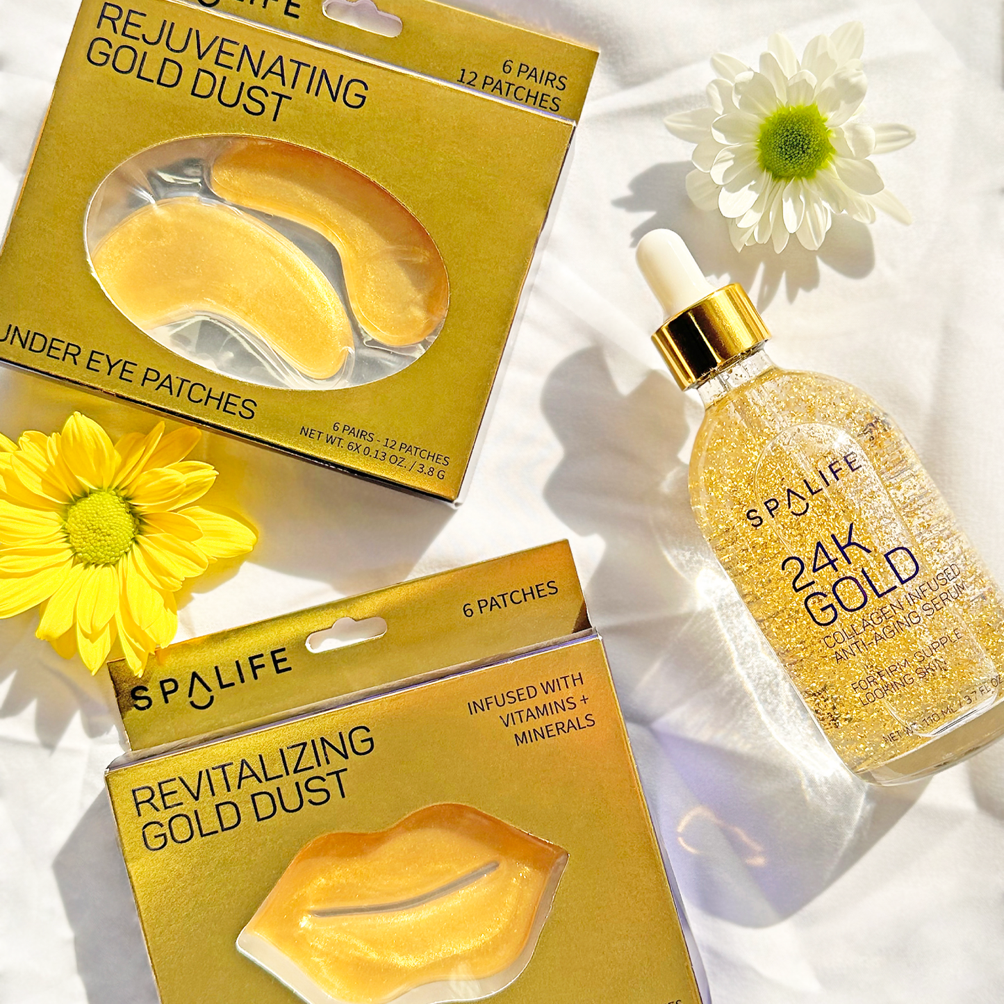 Revitalizing Gold Dust Lip Hydrogel Mask - 6 Lip Jellies
