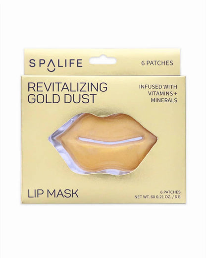 Revitalizing Gold Dust Lip Hydrogel Mask - 6 Lip Jellies