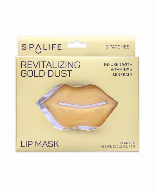 Revitalizing Gold Dust Lip Hydrogel Mask - 6 Lip Jellies